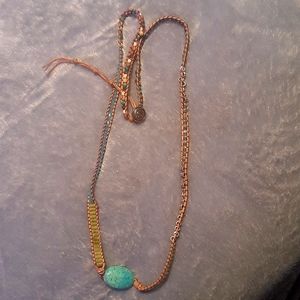 Turquoise healing necklace